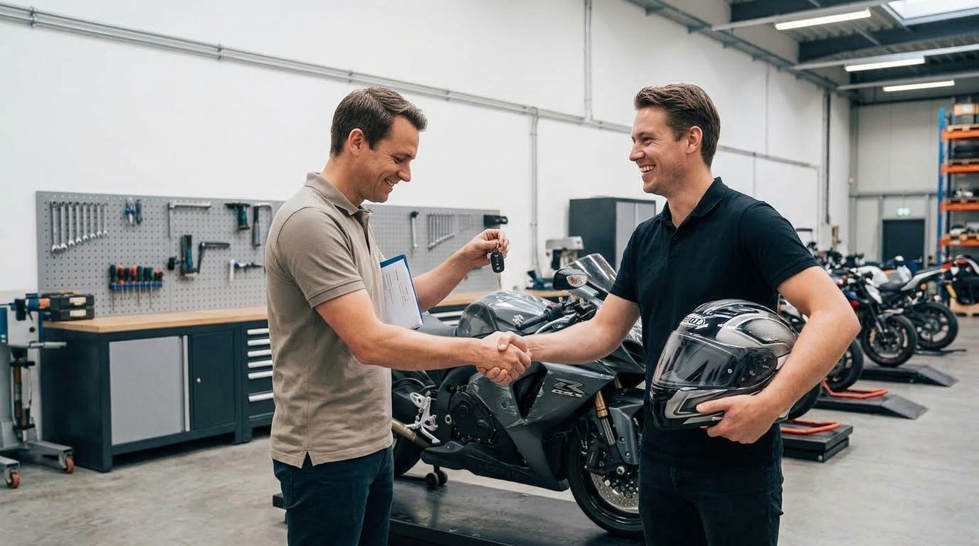 Je motor verkopen aan MotoHero: zo werkt het
